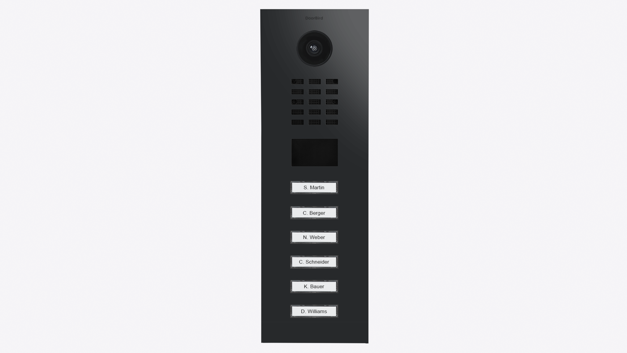 DoorBird D2206V IP Video T&uuml;rsprechanlage &ndash; Graphitschwarz