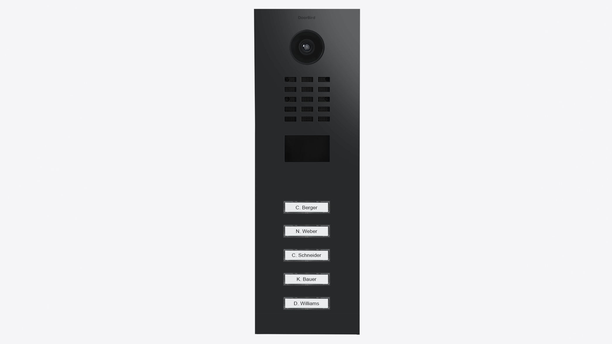 DoorBird D2205V IP Video T&uuml;rsprechanlage &ndash; Graphitschwarz