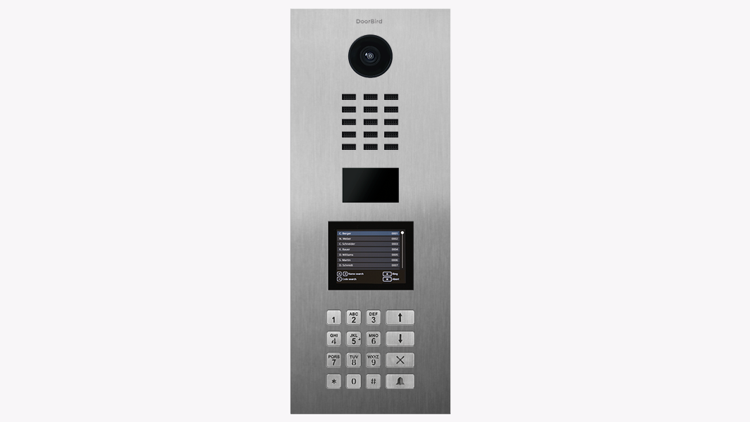 DoorBird D22DKV IP Video T&uuml;rsprechanlage &ndash; Edelstahl V4A