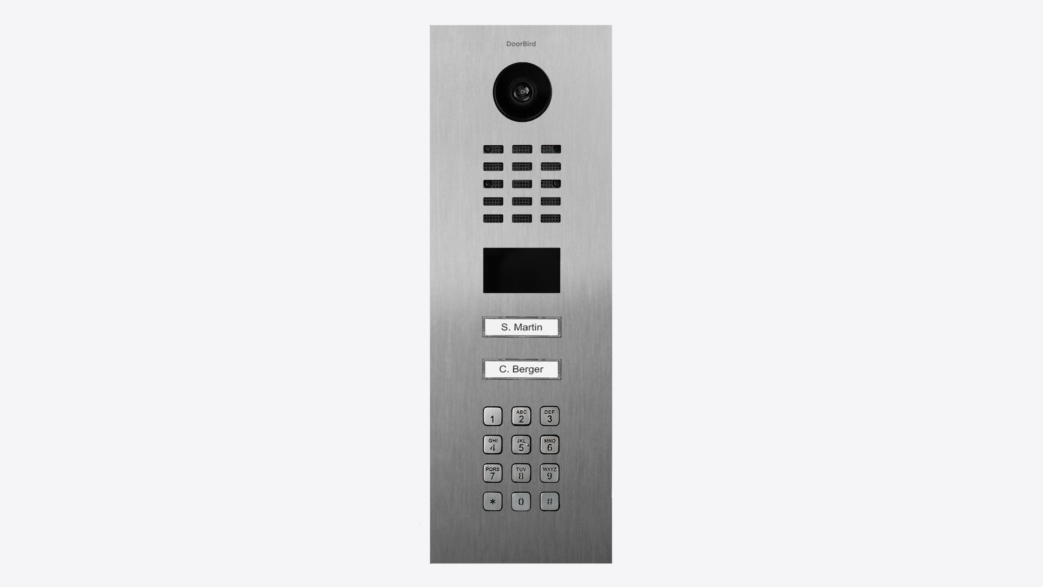 DoorBird D2202KV IP Video T&uuml;rsprechanlage &ndash; Edelstahl V4A