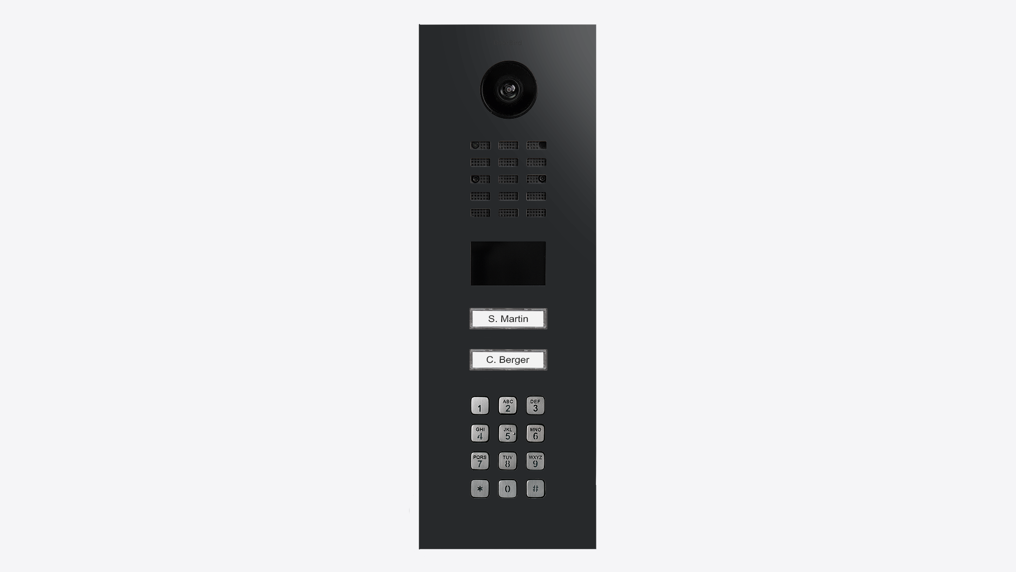 DoorBird D2202KV IP Video T&uuml;rsprechanlage &ndash; Graphitschwarz