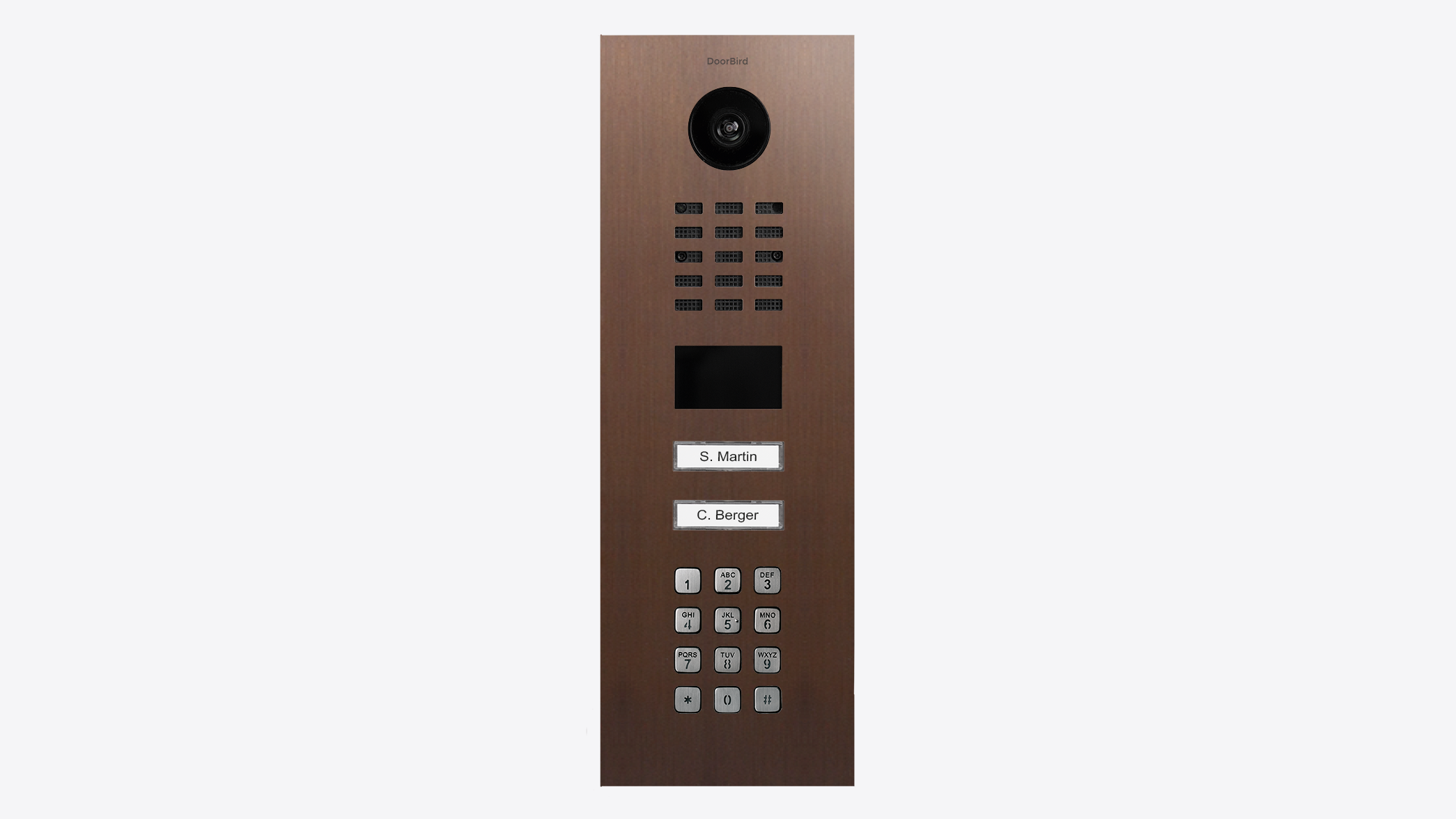 DoorBird D2202KV IP Video T&uuml;rsprechanlage &ndash; Echte Baubronze