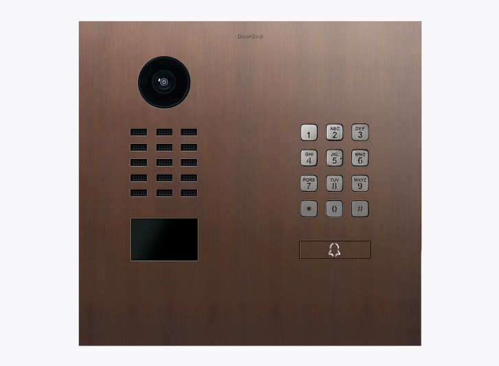 DoorBird D2201KH IP Video T&uuml;rsprechanlage &ndash; Echte Baubronze