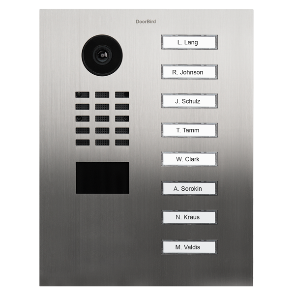 DoorBird D2108V IP Video Türsprechanlage – Edelstahl V2A