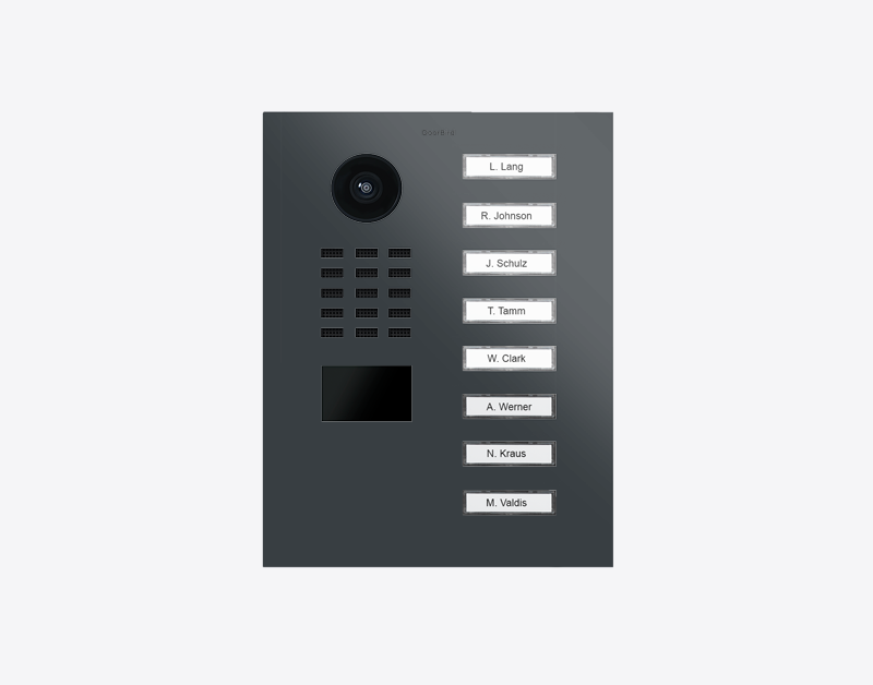 DoorBird D2108V IP Video Türsprechanlage – RAL 7016
