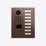 DoorBird D2108V IP Video Türsprechanlage – Echte Baubronze