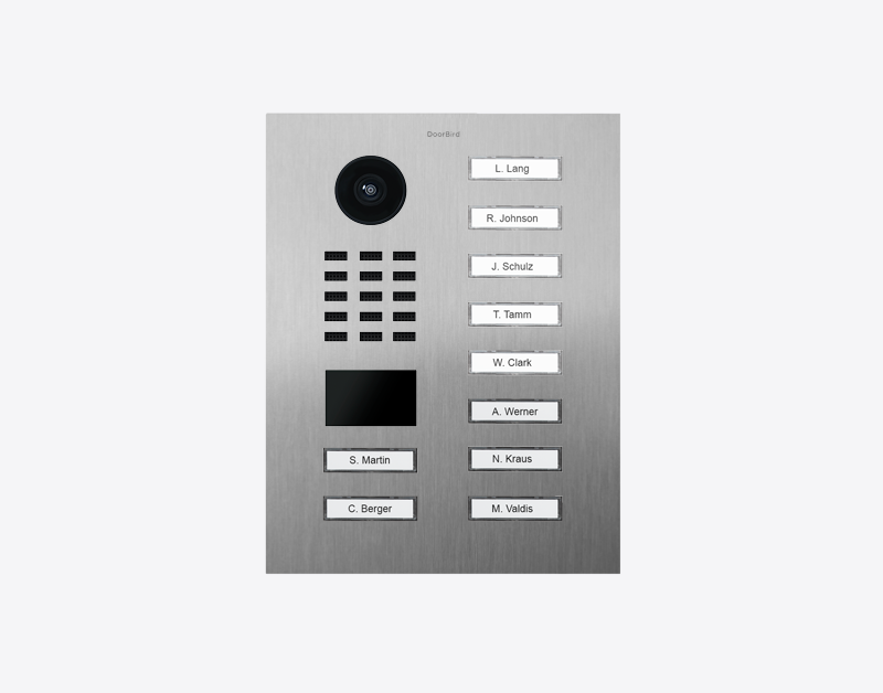 DoorBird D2110V IP Video Türsprechanlage – Edelstahl V4A