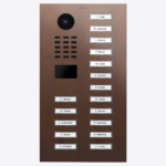 DoorBird D2117V IP Video Türsprechanlage – Echte Baubronze