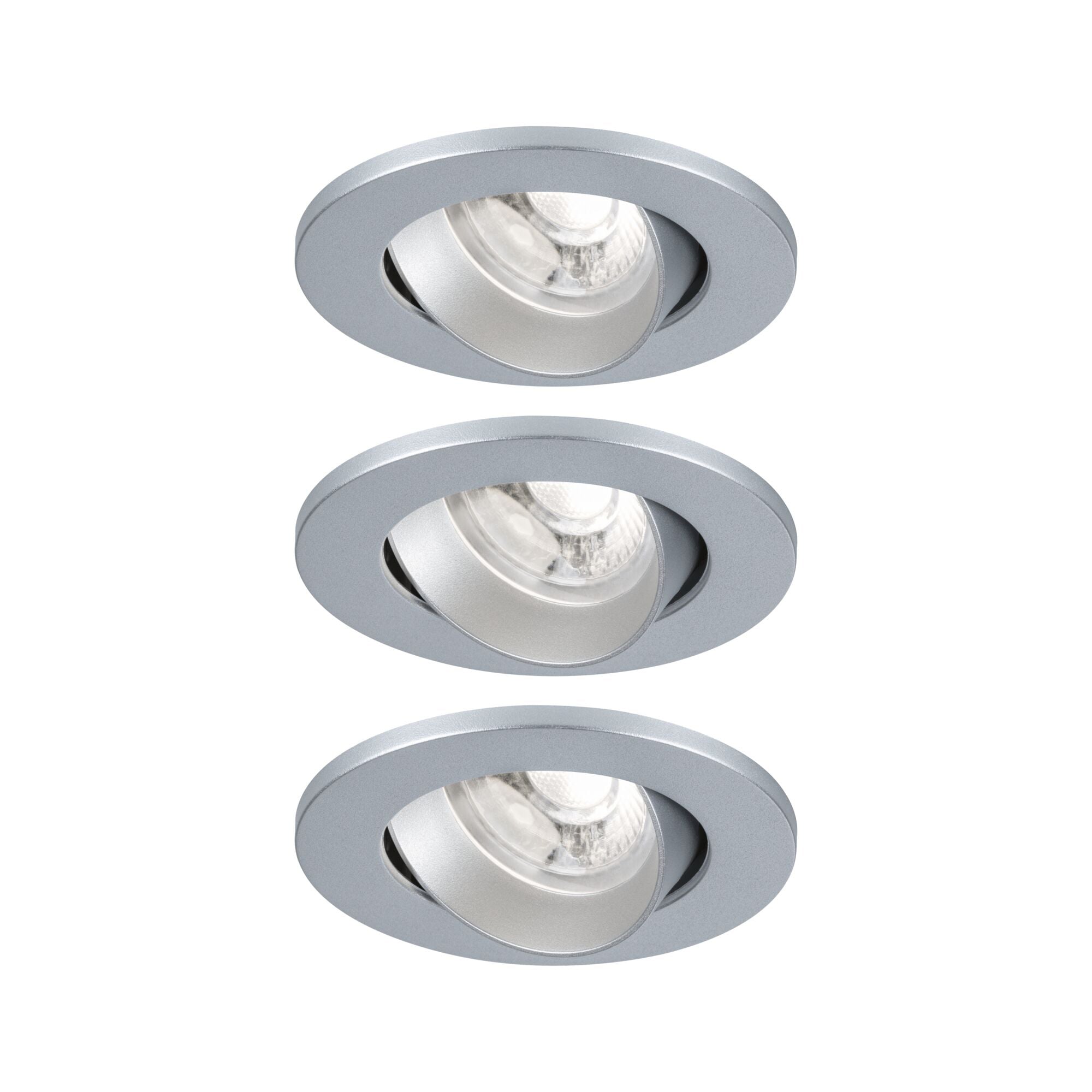 Paulmann PAULMANN LED-Einbaustrahler 2,9W 3LEDs Salerno 714.09 chr 4000K weiß 204lm chr