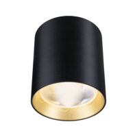 PAULMANN LED-Anbaustrahler 8,5W 1LED schwarz 714.35 2700-4000K weiß 680lm schwarz matt Aluminium