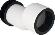 Geberit Geberit Set Anschlussstutzen für Wand-WC etagiert 3 cm weiß-alpin
