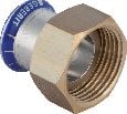 Geberit Geberit Mapress Edelstahl Übergang mit Überwurfmutter d28-G1 1/4