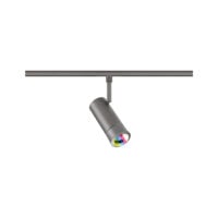 PAULMANN LED-Schienenstrahler 5,5W 1LED 958.01 ti 2700-6500K RGBW 230lm ti matt