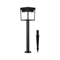 PAULMANN LED-Wegeleuchte 4,2W IP44 3000K Ferrara 714.12 400lm schwarz Kunststoff Kst_opal