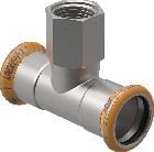 Geberit Geberit Mapress Therm T-Stück mit Innengewinde d54-Rp1/2-54