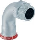 Geberit Geberit Mapress C-Stahl Übergangsbogen 90° mit Außengewinde d22-R3/4 verzinkt