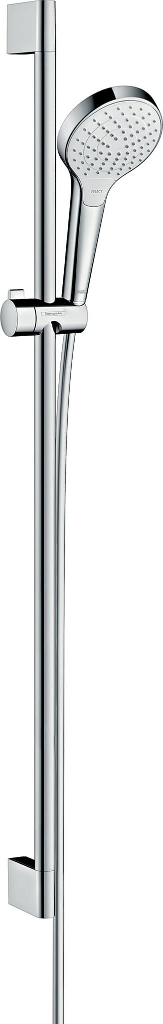 HANSGROHE Brauseset Croma Select S 110 V EcoSmart mit Unica Typ 90 weiß/chrom