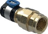 Geberit Geberit FlowFit Übergangsverschraubung mit Innengewinde Siliziumbronze d20-Rp1/2