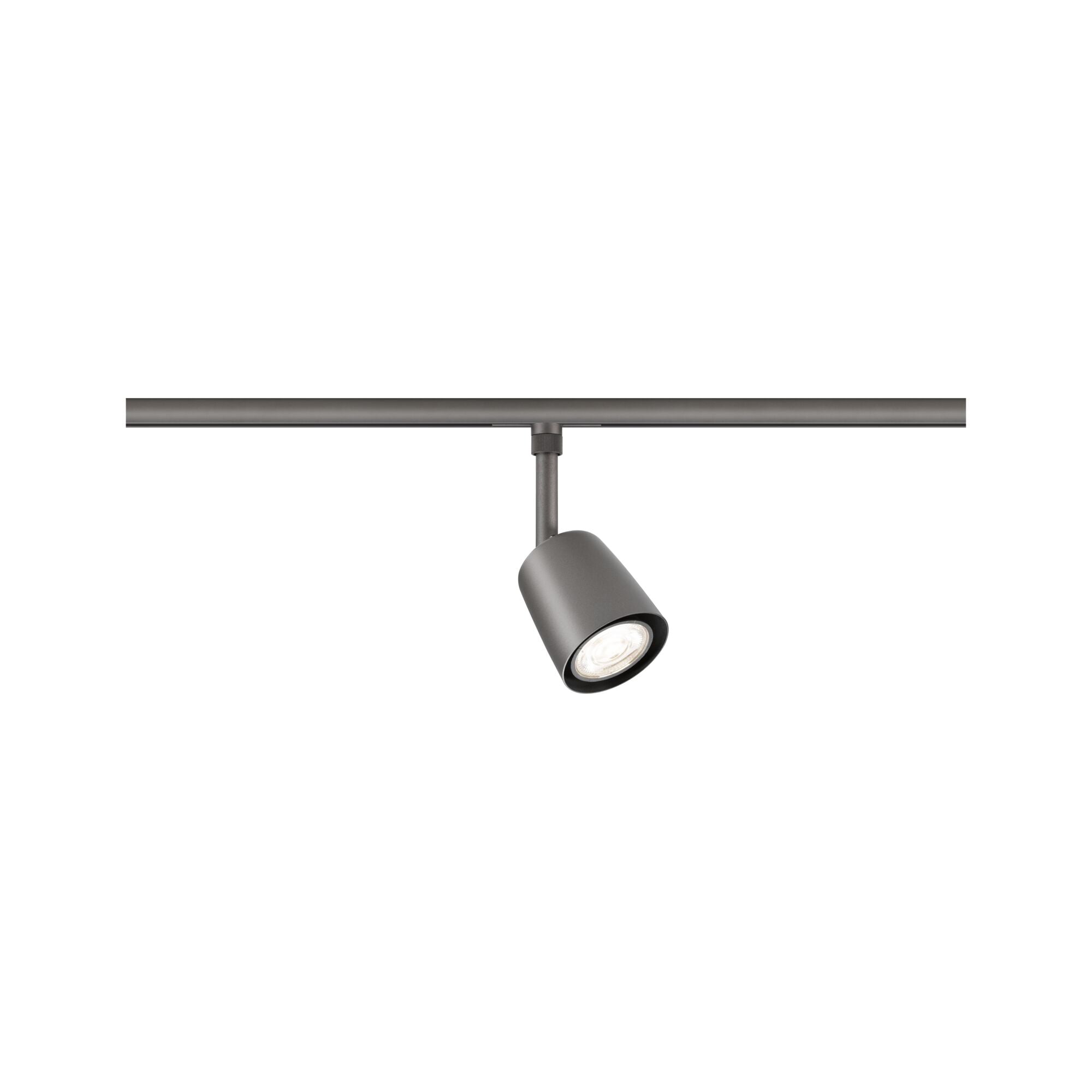 Paulmann PAULMANN LED-Schienenstrahler 10W 1LED 958.02 ti GU10 ti matt Aluminium IP20