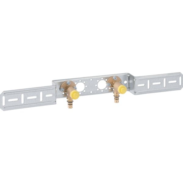 Geberit Geberit Mepla Anschlusswinkel 90° vormontiert zweifach Rotguss d20-Rp1/2