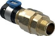 Geberit Geberit FlowFit Übergangsverschraubung mit Außengewinde Siliziumbronze d20-R1/2