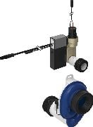 Geberit Geberit Urinalsteuerung mit elektronischer Spülauslösung, Batteriebetrieb, Aufputz, verdeckt