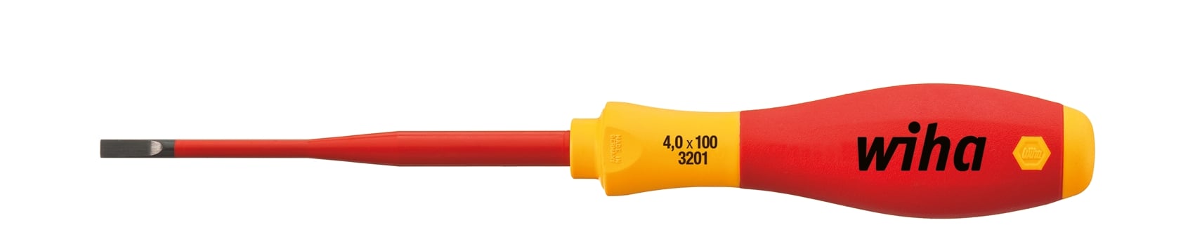 Wiha Wiha Schraubendreher SoftFinish electric slimFix 3201, 6,5 x 150 mm 35392