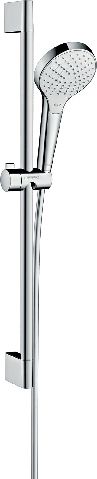 HANSGROHE Brauseset Croma Select S 110 V EcoSmart mit Unica Typ 65 weiß/chrom