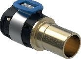 Geberit Geberit FlowFit Übergang auf Mapress mit Einschubende Rotguss bleifrei d20-d18