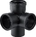 Geberit Geberit Silent-PP Eckabzweig 87,5° d90/90/90