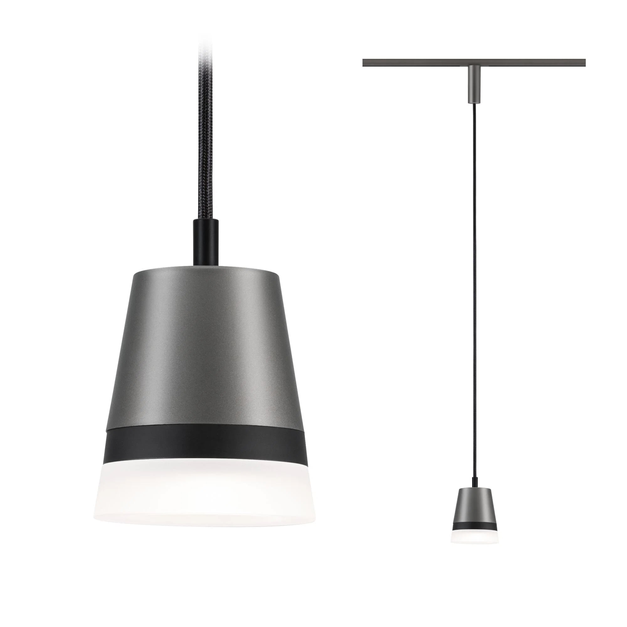 Paulmann PAULMANN LED-Pendelleuchte 1LED ti GU10 Cone 958.13 sym IP20
