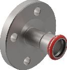 Geberit Geberit Mapress C-Stahl Flansch PN 6 mit Pressmuffe d42