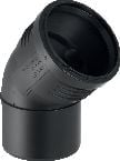 Geberit Geberit Silent-PP Bogen 45° d50