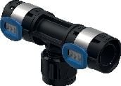 Geberit Geberit FlowFit Übergangs-T-Stück mit MasterFix PPSU d20-MF20-d20