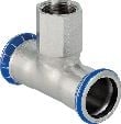 Geberit Geberit Mapress Edelstahl T-Stück mit Innengewinde d108-Rp3/4-108