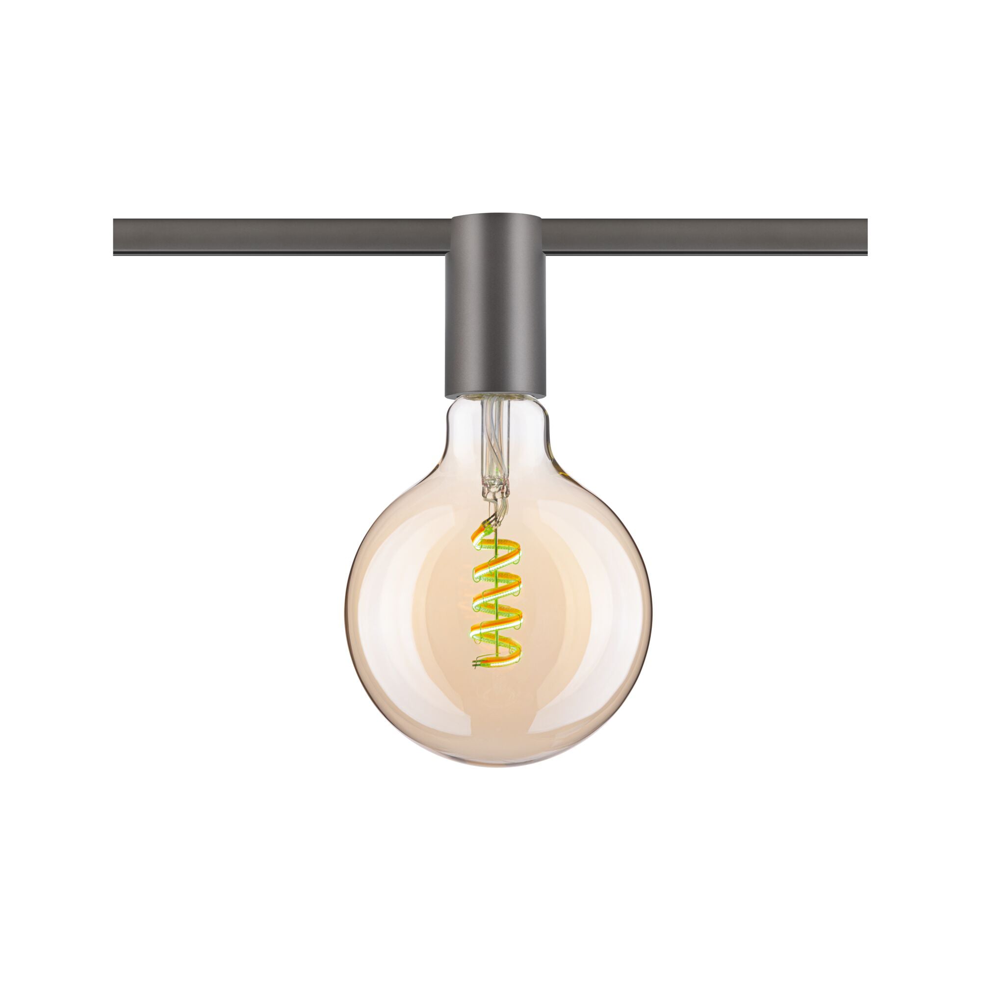 Paulmann PAULMANN LED-Schienenstrahler 20W 1LED Socket 958.14 ti E27 ti matt Aluminium IP20