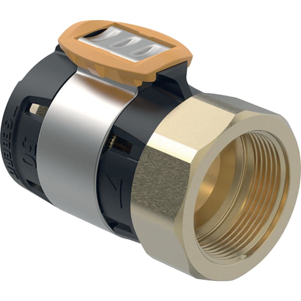 Geberit Geberit FlowFit Übergang mit Innengewinde Siliziumbronze d50-Rp1 1/2