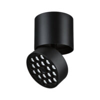 PAULMANN LED-Anbaustrahler 8W 1LED schwarz weiß 714.48 2700K 1220lm schwarz matt Aluminium breitstr