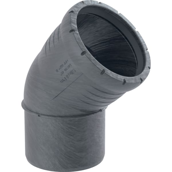 Geberit Geberit Silent-Pro Bogen 45° d50
