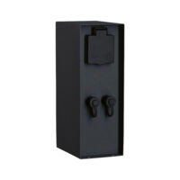 PAULMANN Steckdosenelement anthrazit 3p Plug & Shine 949.15