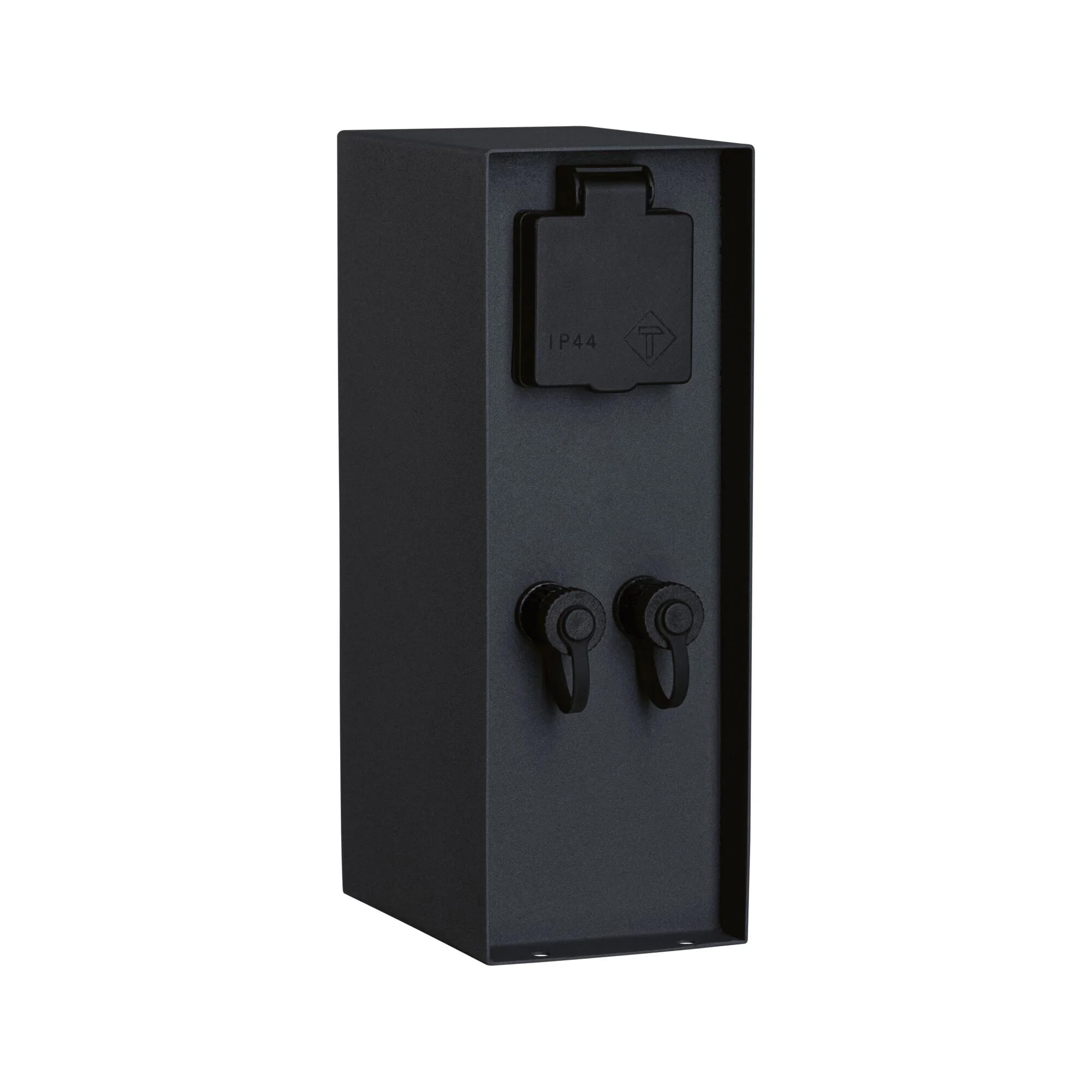 Paulmann PAULMANN Steckdosenelement anthrazit 3p Plug &amp; Shine 949.15